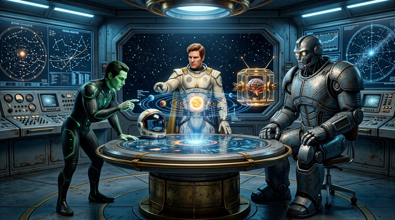 Briefing de mission des Futuremen