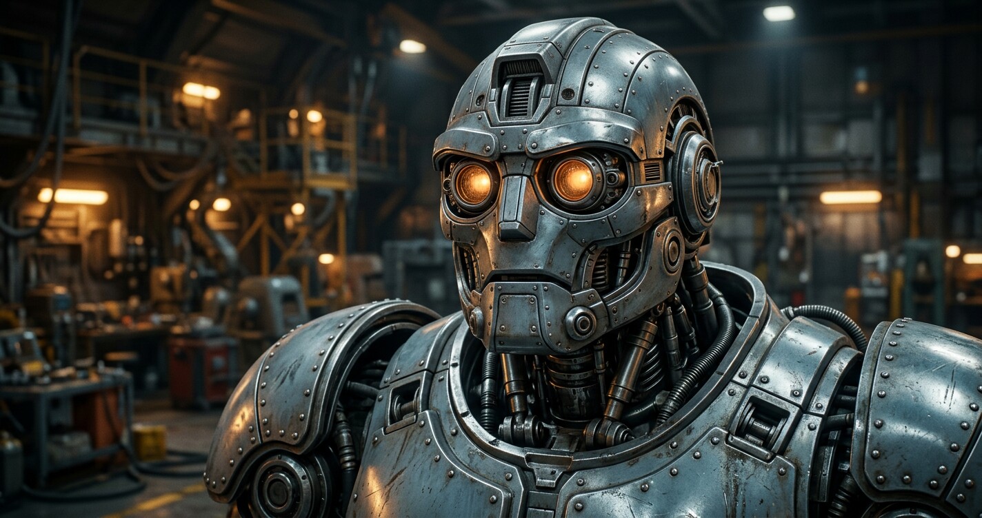Portrait de Grag, le robot